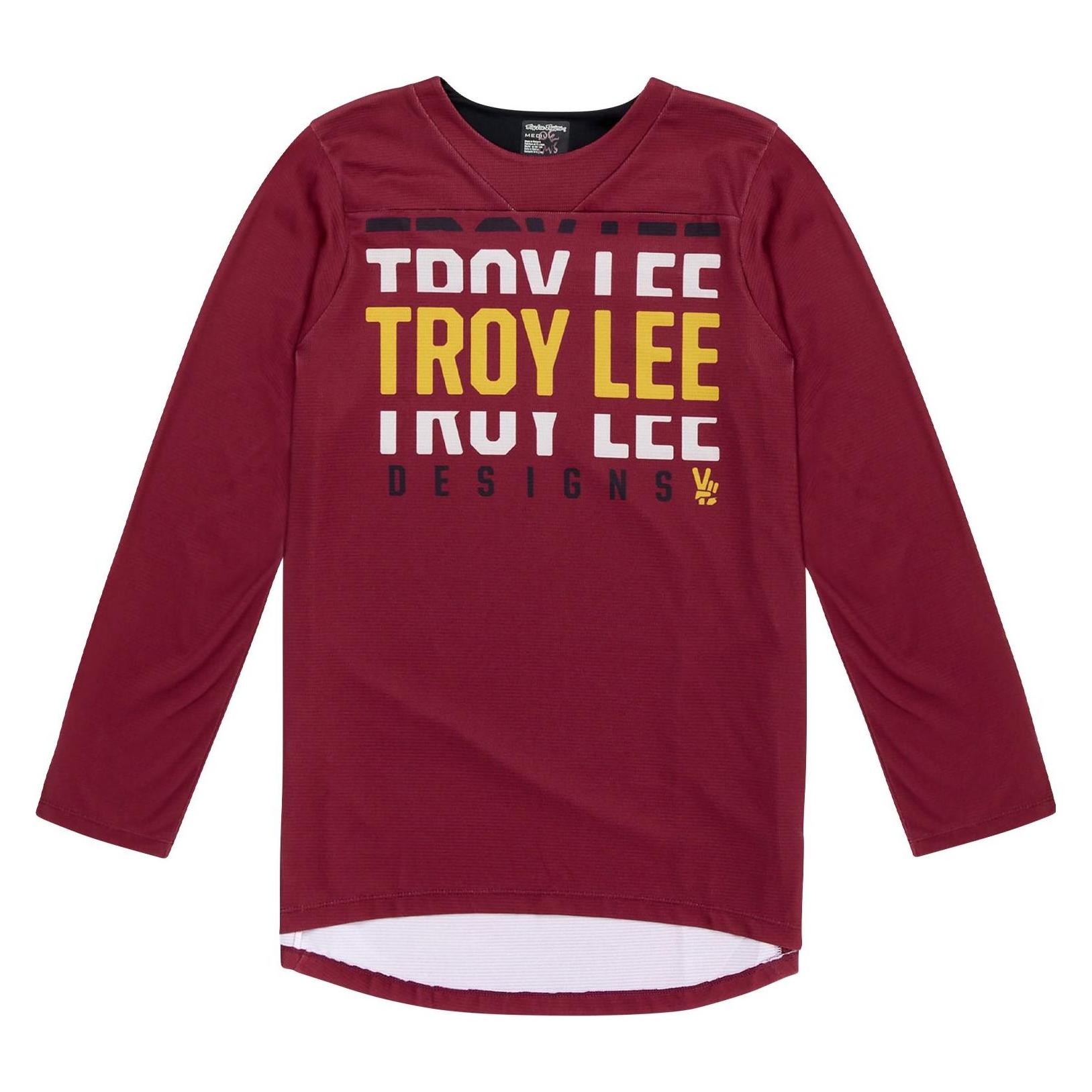 Troy Lee Designs Ruckus 3/4 Jersey, Spun, oxblood, S (S) (318593002)