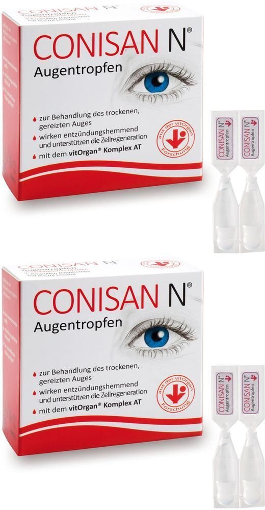 vitOrgan Conisan N Augentropfen 2x 2x20x0,5 ml