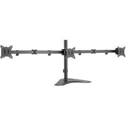 LogiLink BP0174 (Tisch, 27", 7 kg), Monitor Halterung, Schwarz