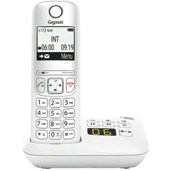 Gigaset Schnurloses Telefon mit Anrufbeantworter »A690A« weiß weiß