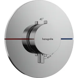 Hansgrohe ShowerSelect Comfort S Thermostat Unterputz, Chrom – präzise Temperatur- und Volumensteuerung mit Sicherheitssperre bei 40 °C
