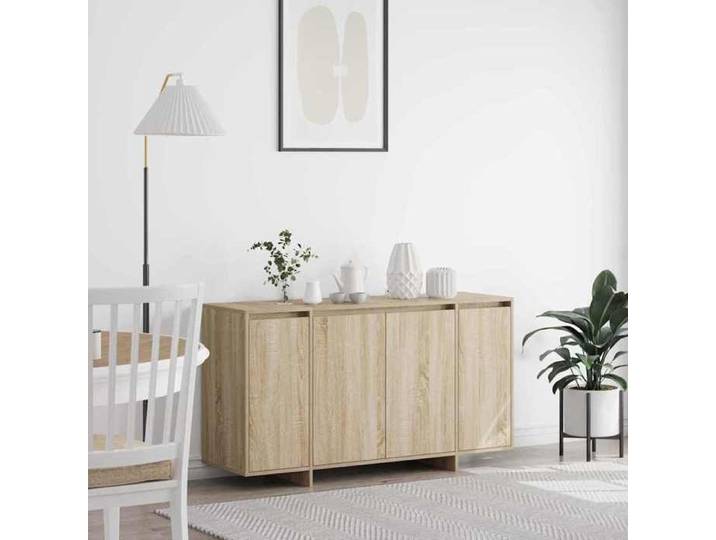 SALE 2026  Armoire/Cabinet à tiroirs Marron - Buffet Chêne sonoma 135x41x69cm - bois d'ingénierie PRO930634735