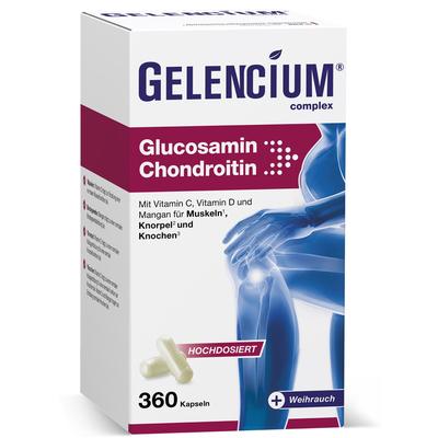Gelencium Glucosamin Chondroitin hochdos.Vit C Kps 240 St Kapseln