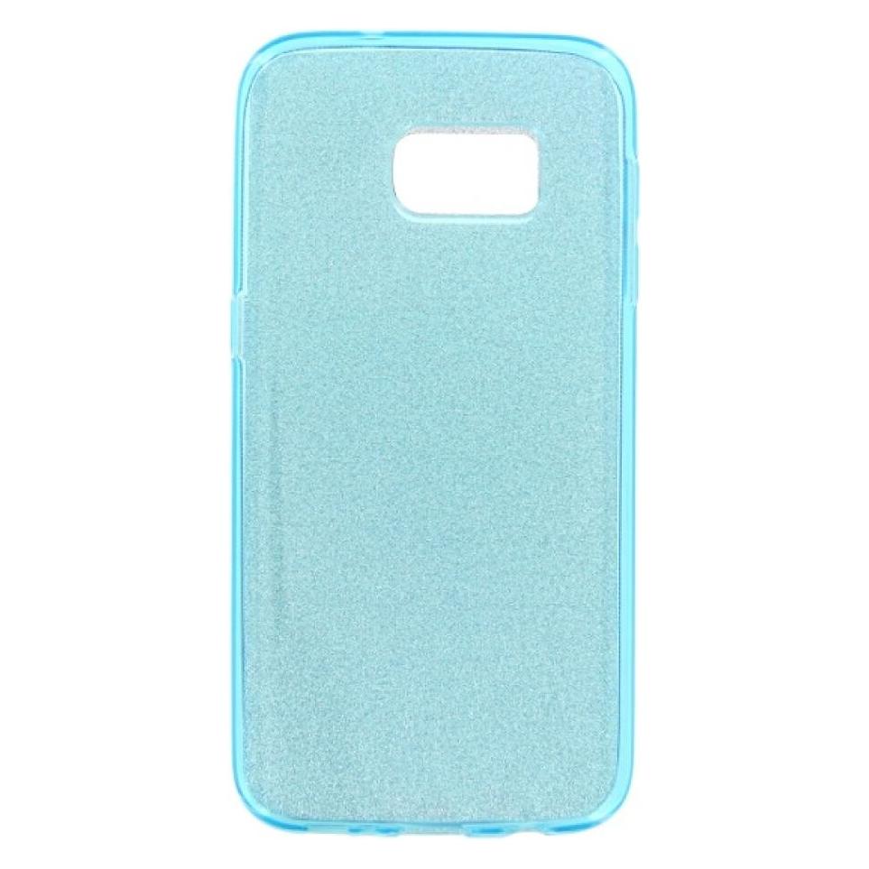 OEM TPU Case Glitter Samsung Galaxy S7 blau (Samsung Galaxy S7) (25440766)