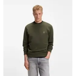 BOSS für Herren. 50509323 Grünes Westart-Sweatshirt (S), Lässig, Baumwolle