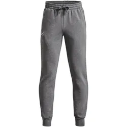 Under Armour, Jungen, Sporthose, jogginganzug kind rival fleece (M), Weiss, Grau