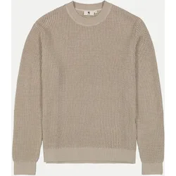 Pullover Strukturiert Beige XL
