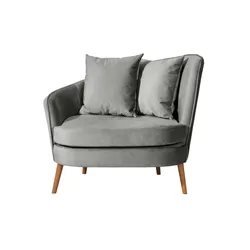 Max Winzer Sessel  Miranda ¦ grau ¦ Maße (cm): B: 106 H: 88