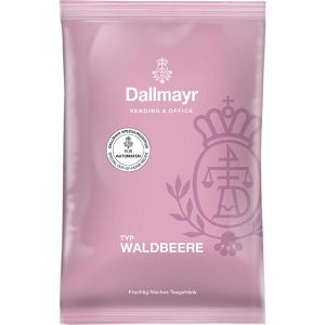 Dallmayr Getränkepulver Vending & Office Typ Waldbeere, Instant-Tee, für Heißgetränkeautomaten, 1 kg