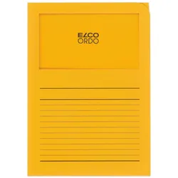 Elco, Mappe, Ordnungsmappe Ordo Classico DIN A4 Papier 220 mm x 310 mm Gelb