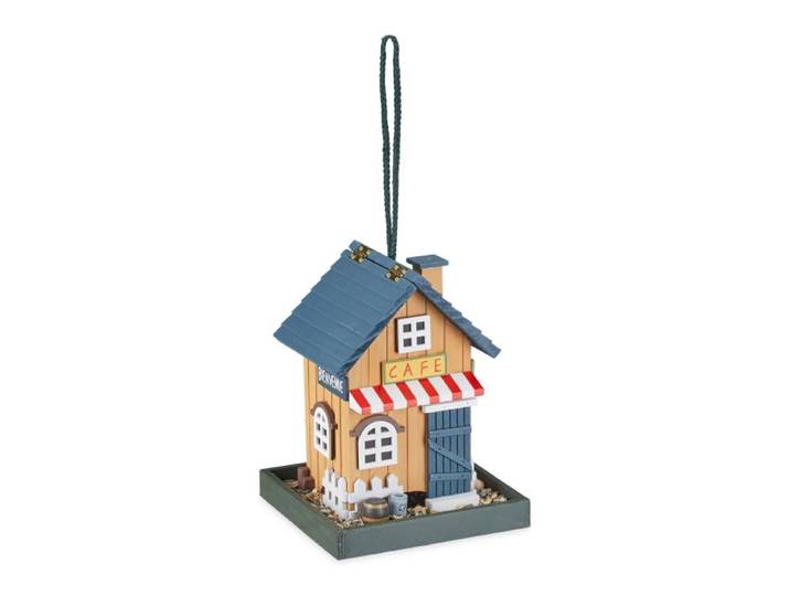 Relaxdays Vogelfutterhaus zum Aufhängen