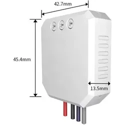 Light Solutions, Beleuchtung Zubehör, Inline LED Recessed LED Dimmer - Push dimmer - Memory