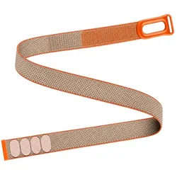 Screenguard Nylon Sport Loop Armband (Nylon, Polyester), Uhrenarmband, Orange