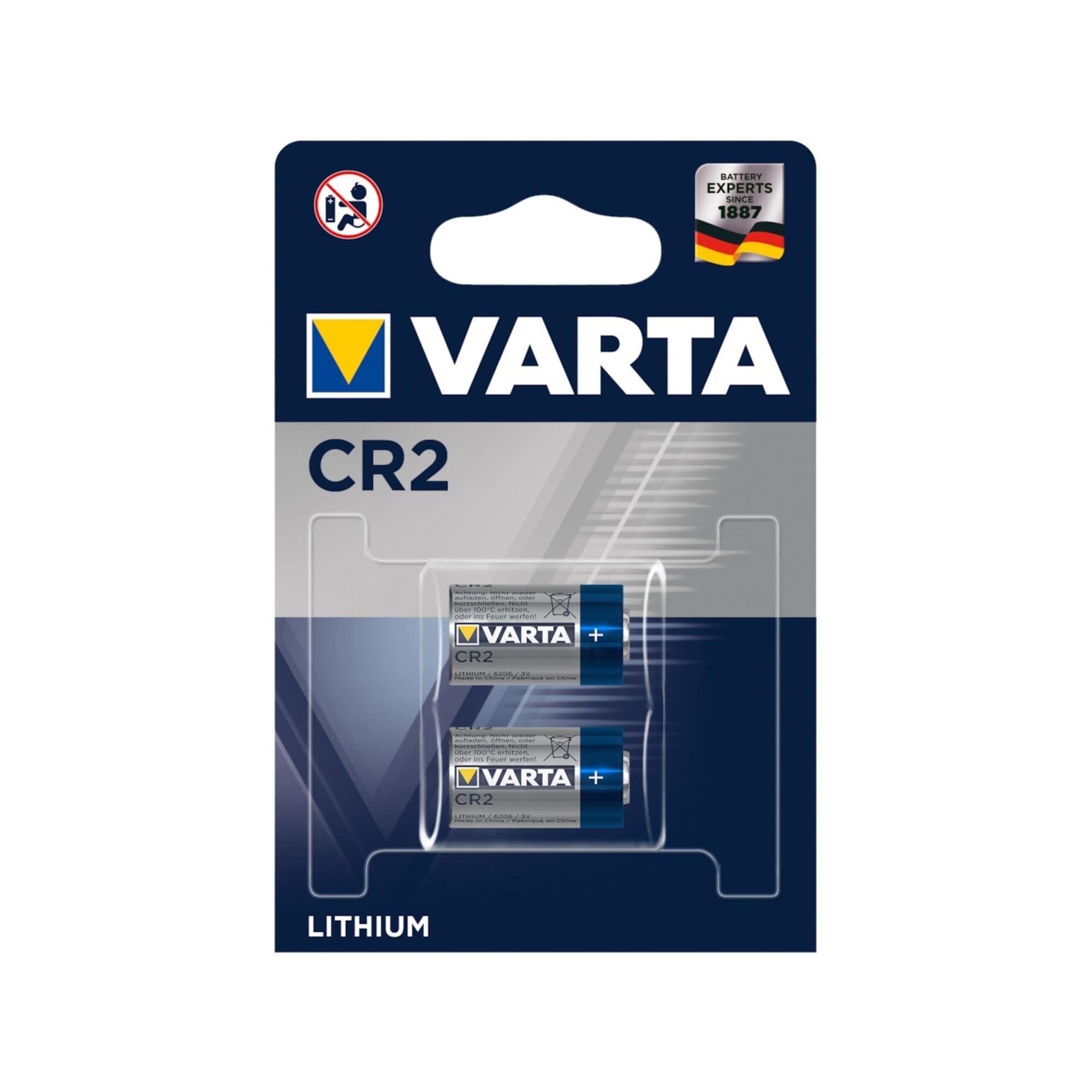 VARTA Batterie Profess. CR2 2er Blister, 3,0V (6206301402)
