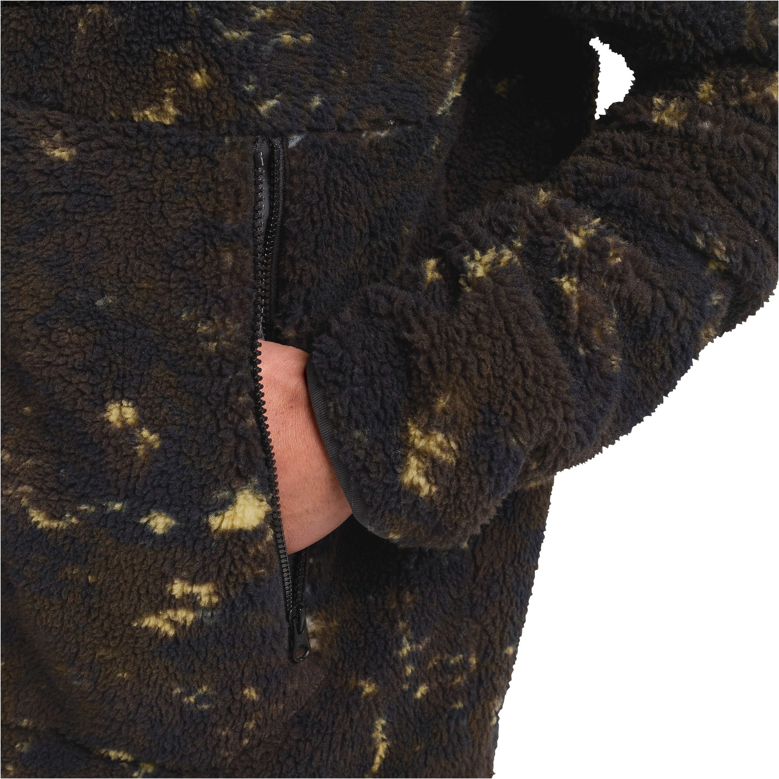 Fleecejacke JACK WOLFSKIN, Herren, Gr. XL, braun (lichen peat), Obermaterial: 100% Polyester, normal, Jacken Fleecejacke, für Wandern und Trekking, mit zwei Eingrifftaschen, wärmend lichen peat XL