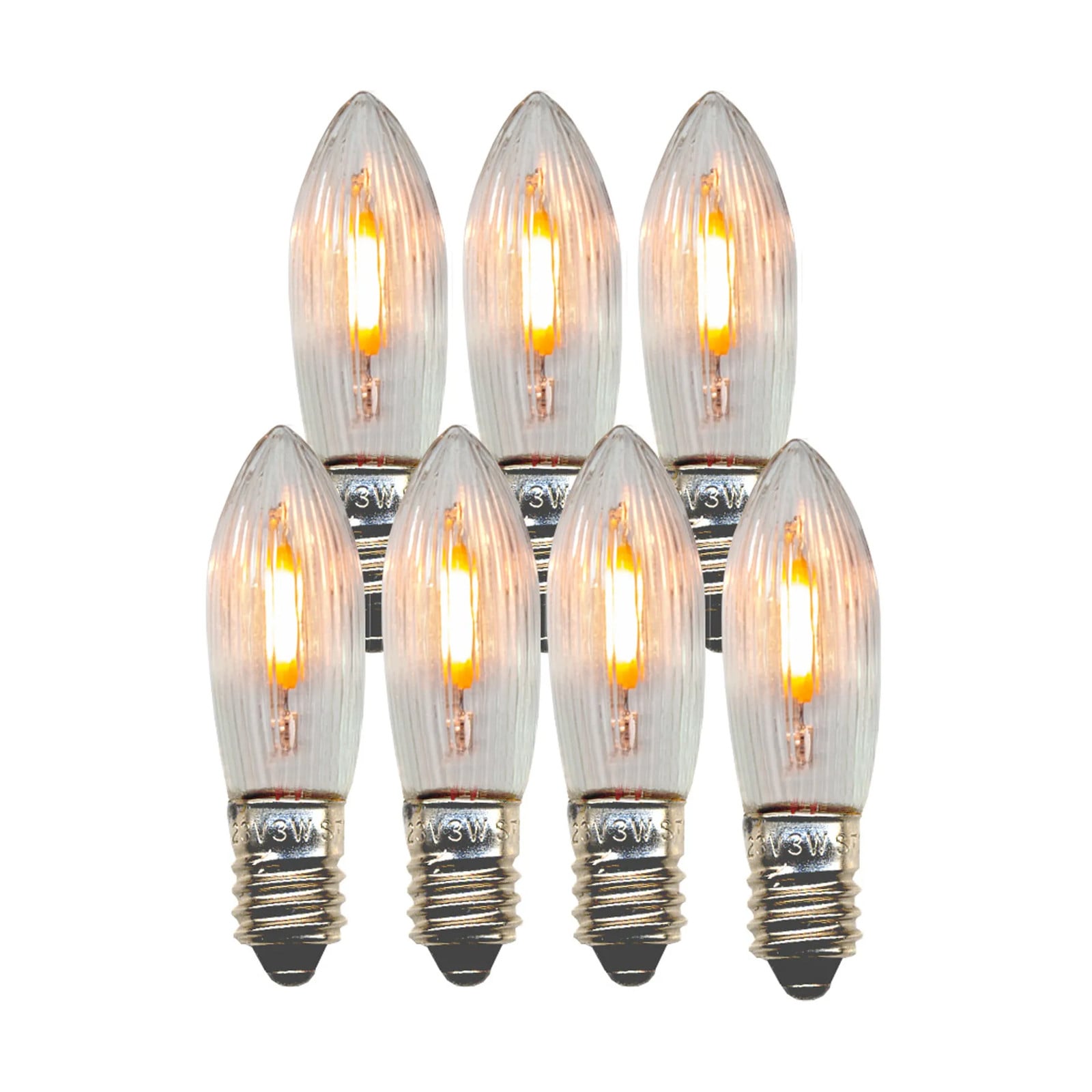 Star Trading Reservelamp E10 LED Filament Binnenshuis 7-pack 2100K