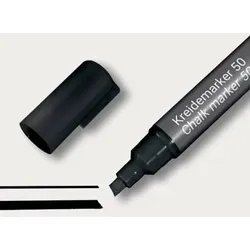 Kreidemarker 50 Keilspitze 1-5mm schwarz