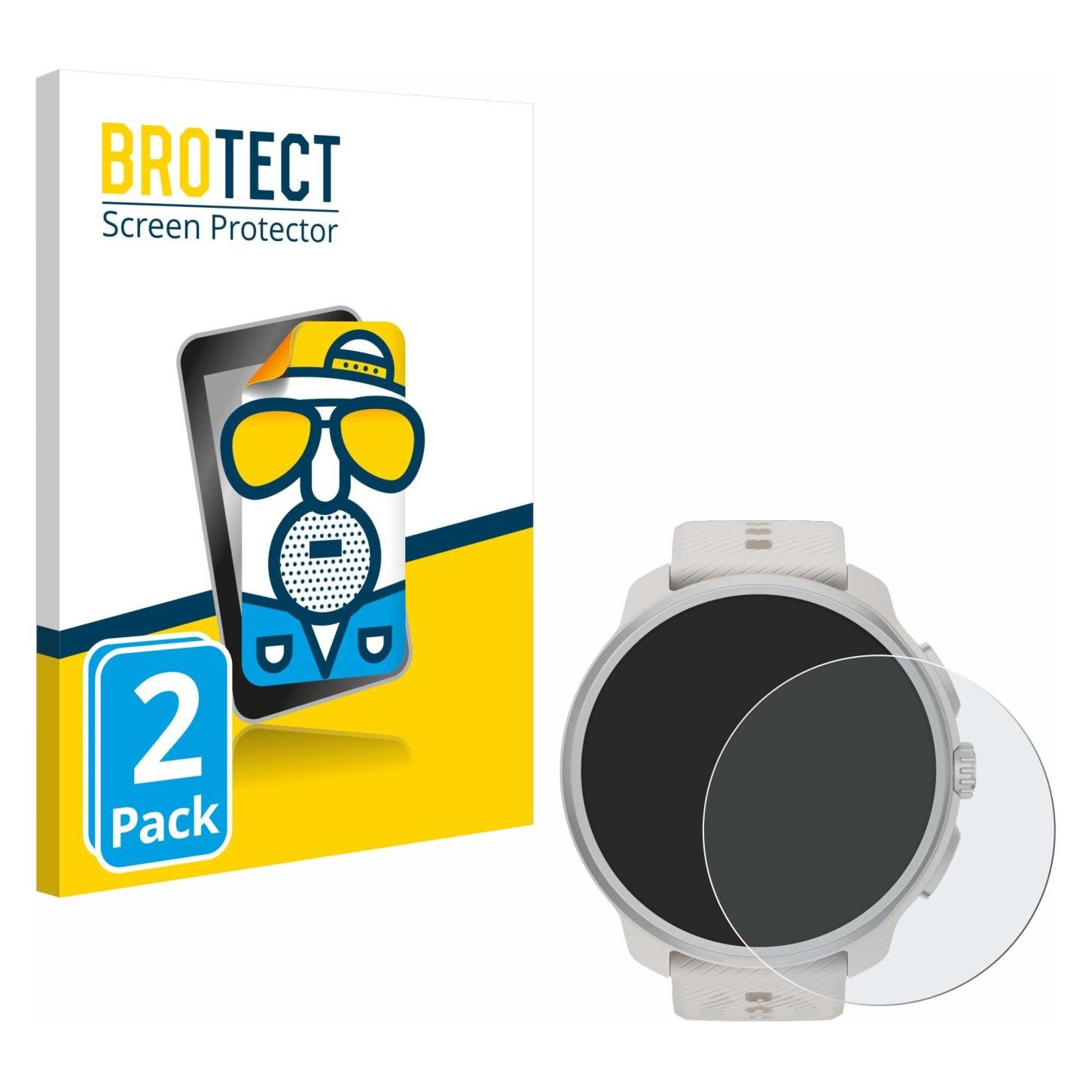 Brotect Entspiegelungsfolie für Suunto Race 2 Displayschutz Displayschutzfolie Folie Matt (1960226)