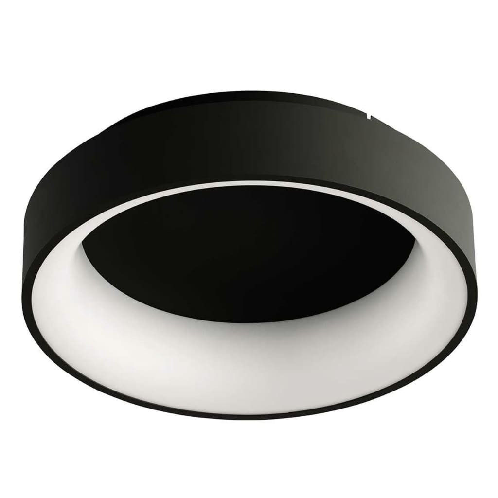 Wofi LED-plafondlamp SHAY met achtergrondverlichting, 16W, zwart