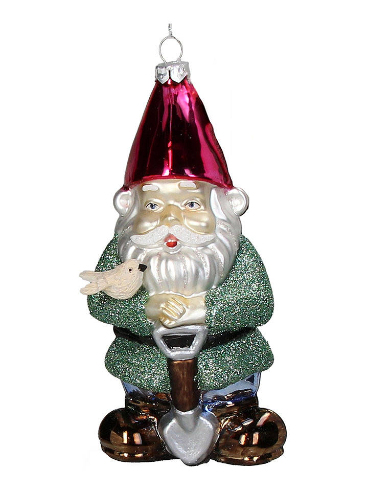 Kersten Baumschmuck "Garden Gnome" in Bunt - (H)16 cm - onesize