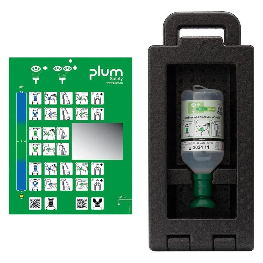 kaiserkraft iBox Wandbox mit Sichtfenster und Tragegriff (First Aid Kit) (5715205490215)
