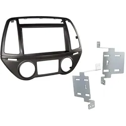  2-DIN RB Hyundai i20 2013 > automatische Klimaanlage anthrazit 