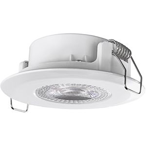 Heitronic LED-Einbaustrahler DL7202, warmweiß, 5W / 230V, dimmbar, IP44, Loch-Ø 72mm