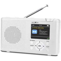 Reflexion TRA23DAB/WH (DAB+, FM), Radio, Weiss