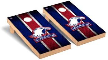 Skip's Garage American University Eagles Vintage Cornhole Board Set