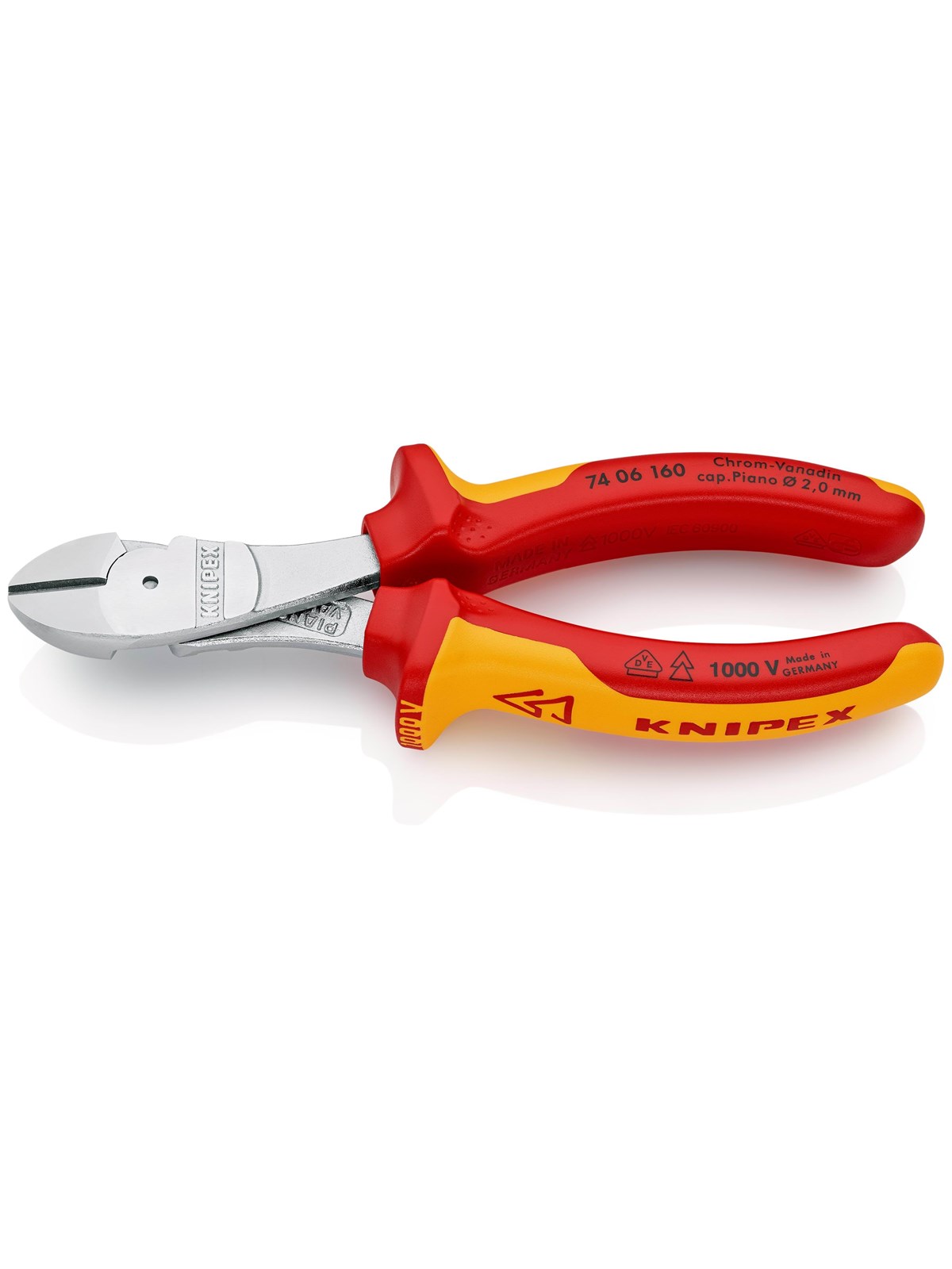 KNIPEX Kraft-Seitenschneider