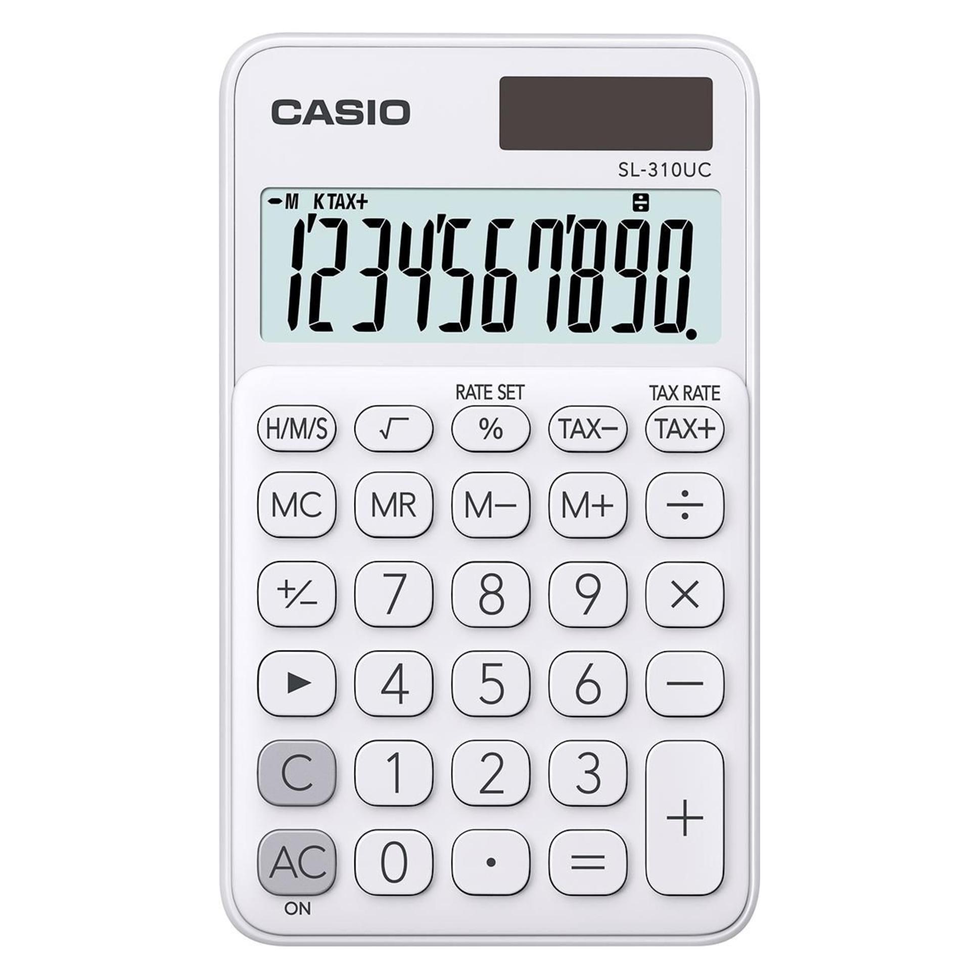 Casio Sl-310uc (Batteriebetrieb, Solarenergie) (SL-310UC-WE)