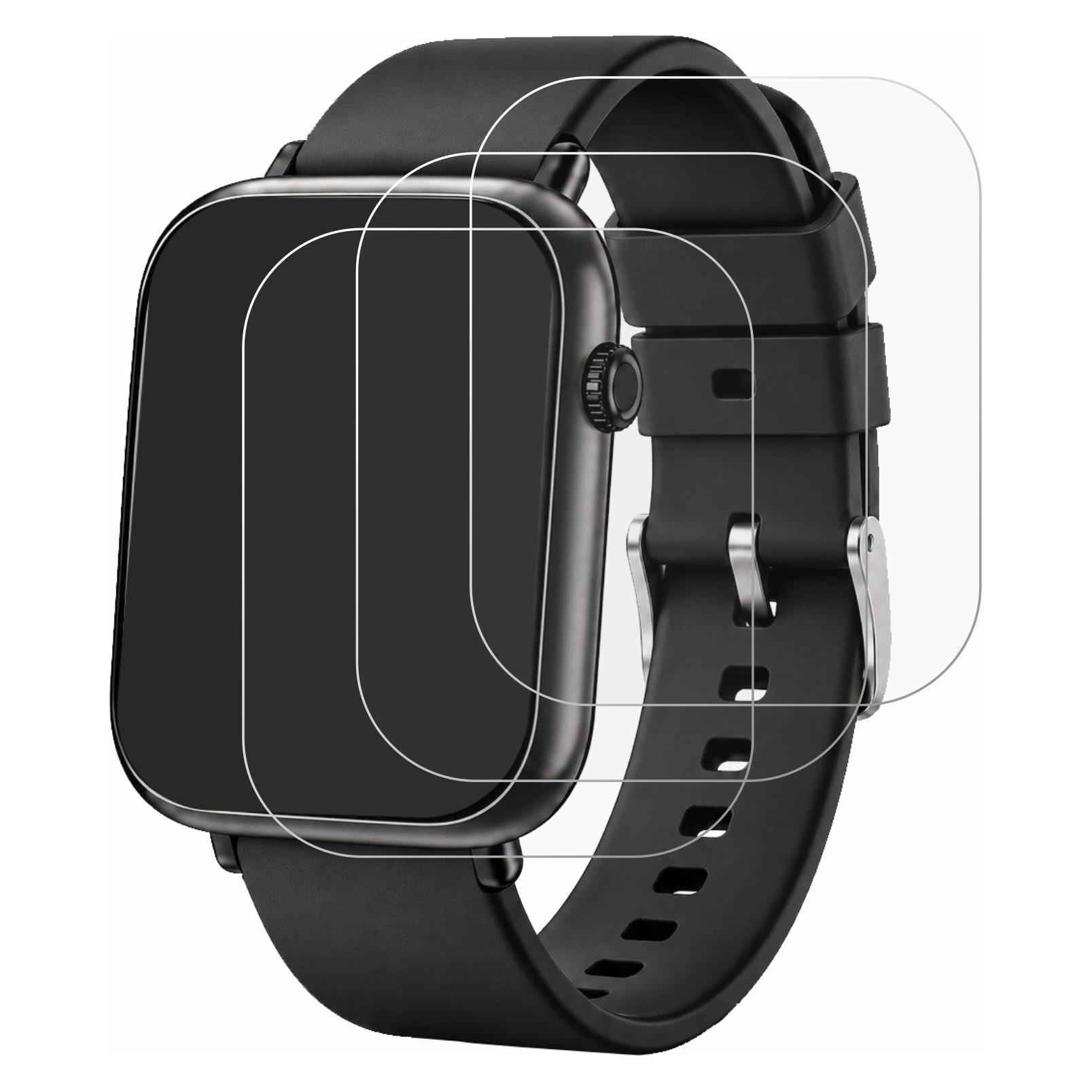 Brotect Schutzfolie für FYROVE Smartwatch 1.85" Displayschutz Displayschutzfolie Folie Klar Transparent (4264955)