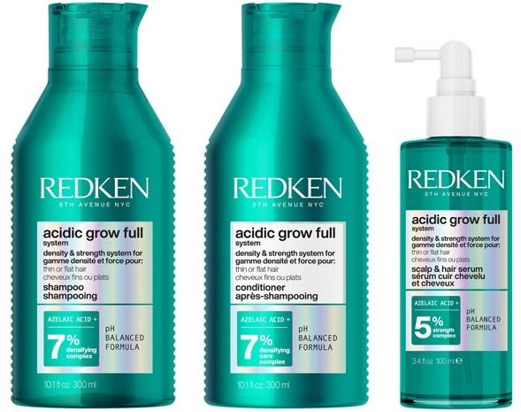 Redken Acidic Grow Full System Densifying Shampoo 300ml, Conditioner