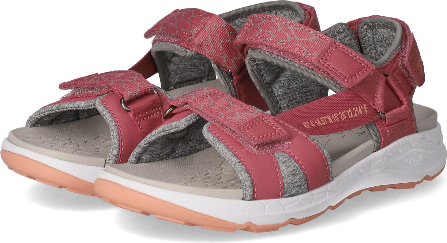 Superfit Sandalen Kinder Synthetik Rosa Größe: 32