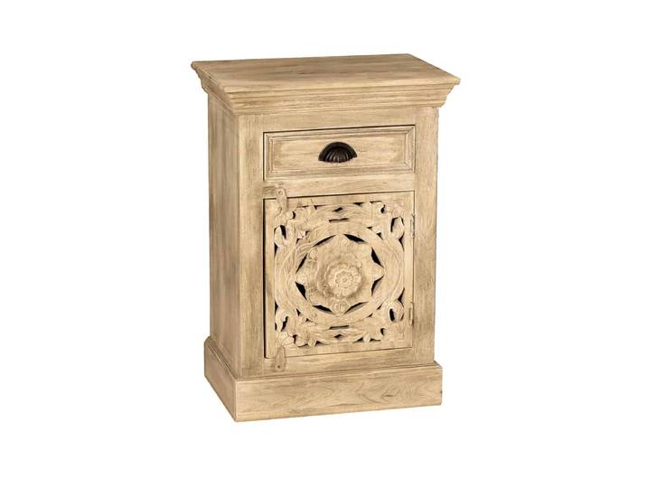 MiaMöbel Kommode 'Varanasi' Massivholz Mango Modern Indien Indisch