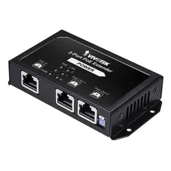 Vivotek AP-FXC-0210 (2 Ports), Netzwerk Switch, Schwarz