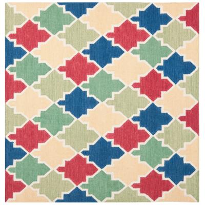 SAFAVIEH Hand-woven Moroccan Reversible Dhurrie Wool Rug