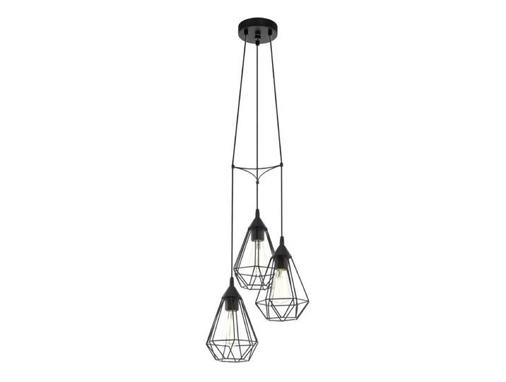 Vintage hanglamp Tarbes 3-lichts zwart Eglo - 94191