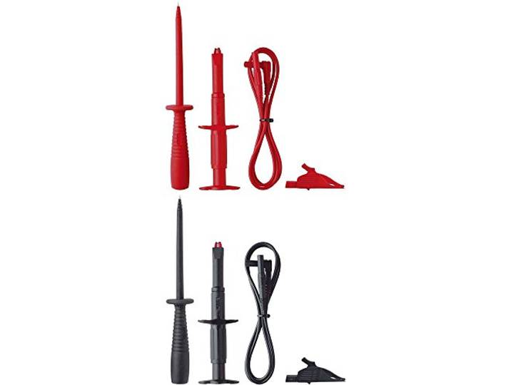 Benning SicherheitS-MessleitungS-Set [ Lamellenstecker 4 Mm - Lamellenstecker 4 Mm] 1.00 M Rot\, Schwarz Benning Ta 3 (044126)