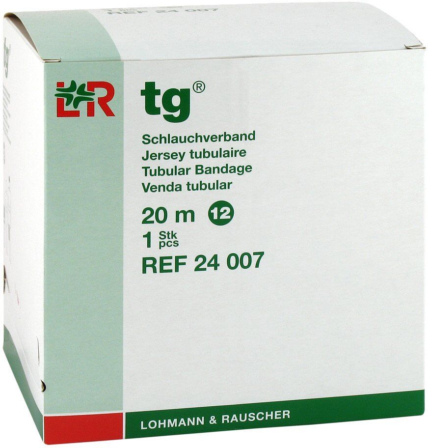 Tg Schlauchverband Größe 12 20 m weiss 24007