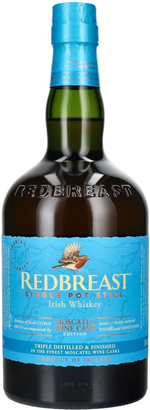 Redbreast IBERIAN SERIES Single Pot Still Irish Whiskey MOSCATEL WINE CASK 46% Vol. 0,7l