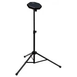XDrum TF-8/PPS-1 Übungspad-Set: TrueFeel Practice Pad 8" + Stativ + Tasche