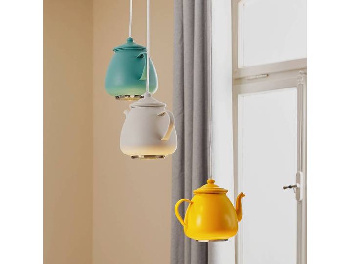 Hängelampe Jasse Argon, dimmbar, für Wohn- / Esszimmer, Metall, Modern, Pendelleuchte