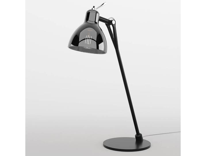 Rotaliana Designer Tischlampe Luxy T0 Glam, schwarz, für Wohn- / Esszimmer, Aluminium, Design