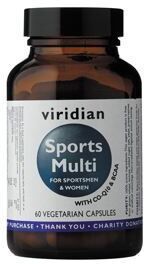 Viridian Multisport für Männer und Frauen 60 Gemüsekapseln
