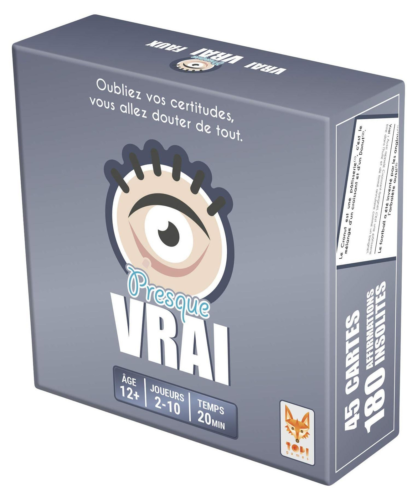 Topi Games PRV-MI-749001 Bordspel