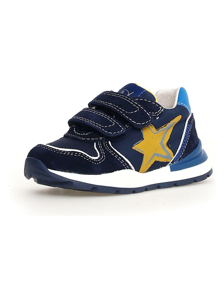 Naturino Leder-Sneaker "Roy 2" in Dunkelblau - 25