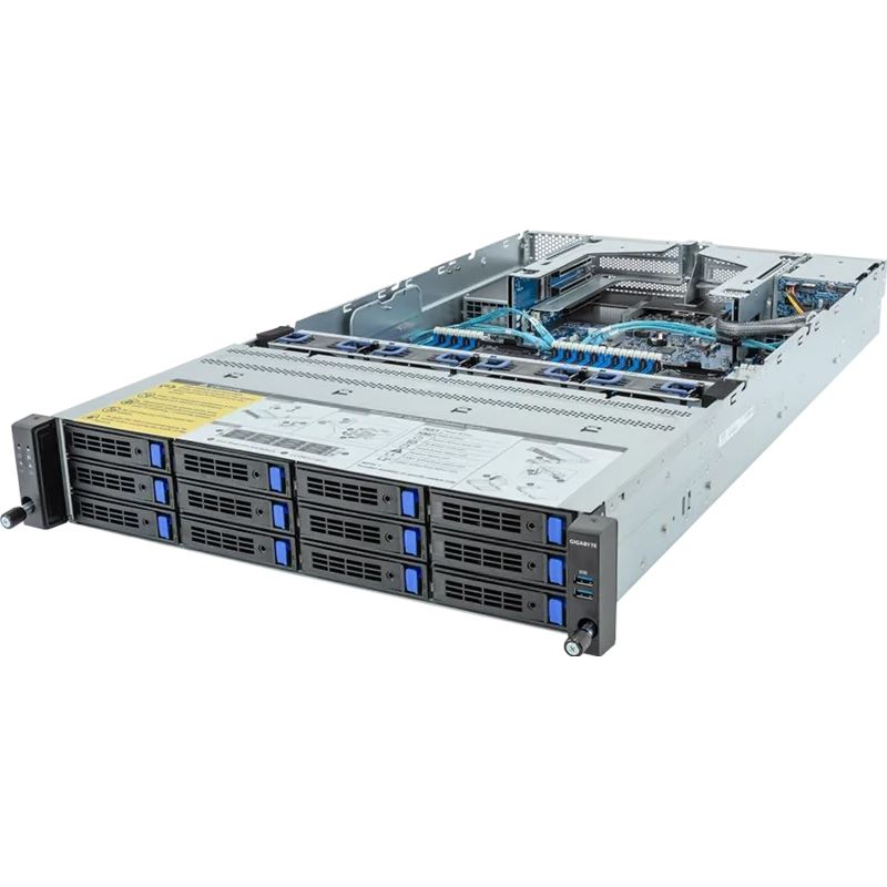 GigaByte R283-S94-AAH1 2U 5th/4th Intel 12x3.5"/2.5" 2x1300W