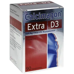 Calcimagon Extra D3 Kautabletten 90 St