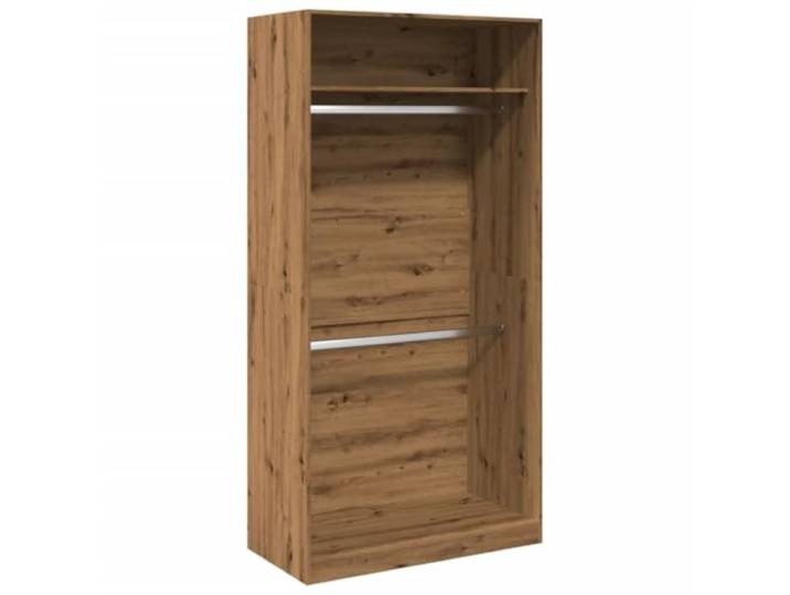 vidaXL Kleiderschrank Artisan-Eiche 100x50x200 cm Holzwerkstoff